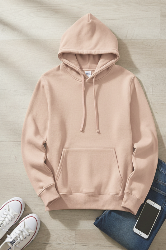 Felpa con Cappuccio | Sofia – Rosa Cipria