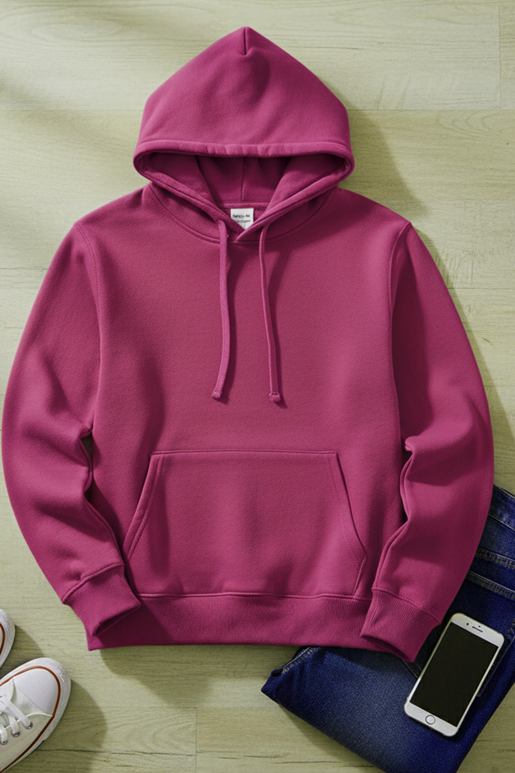 Felpa con Cappuccio | Matteo – Rosa Shocking