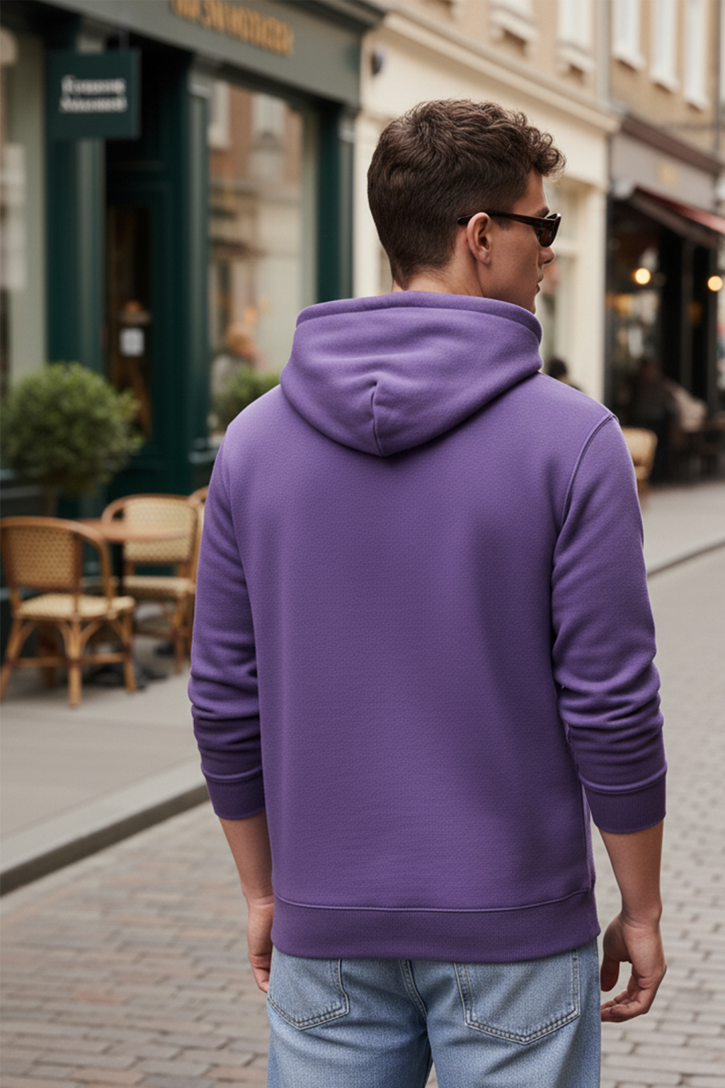 Felpa con Cappuccio | Matteo – Violetto