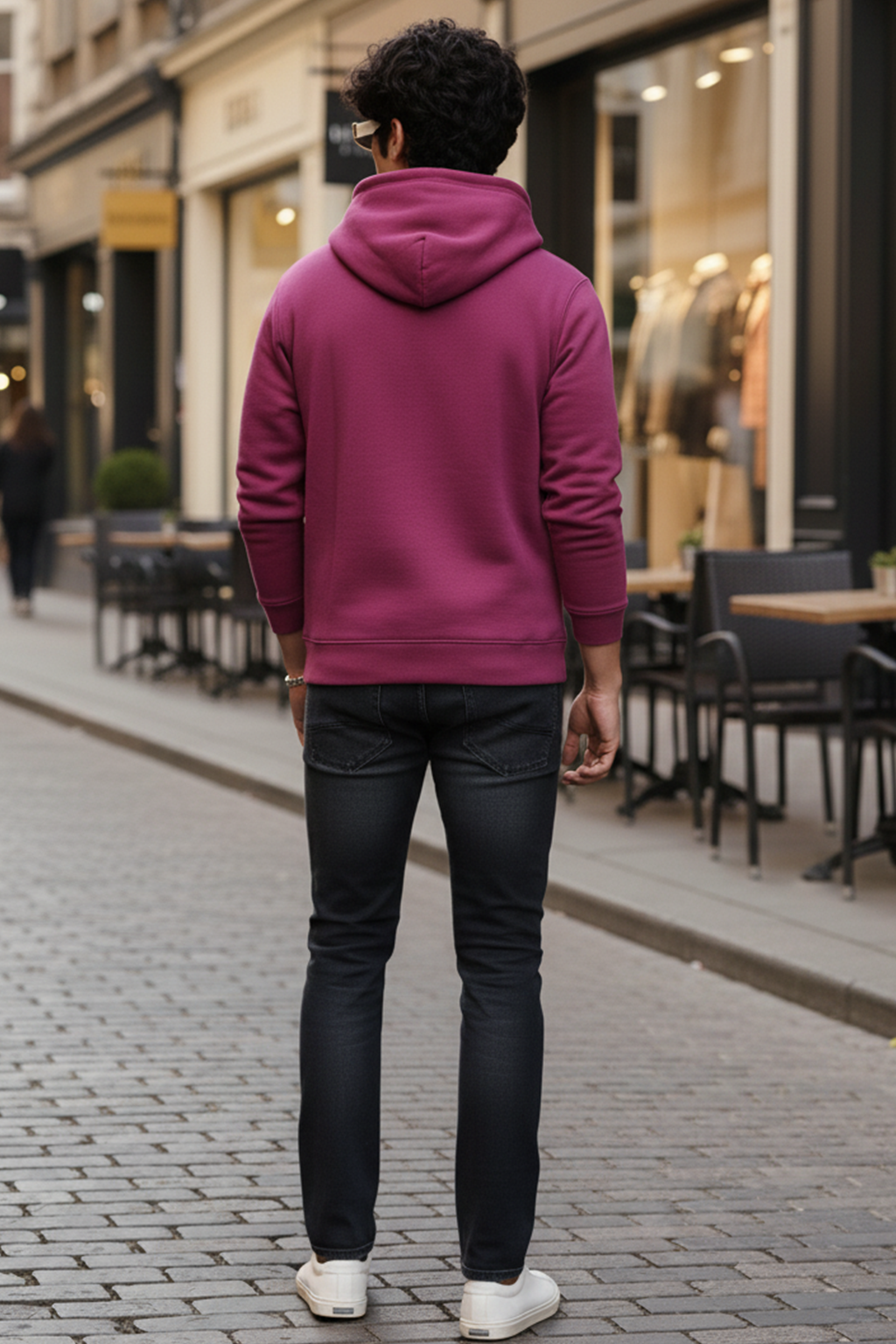 Felpa con Cappuccio | Matteo – Rosa Shocking