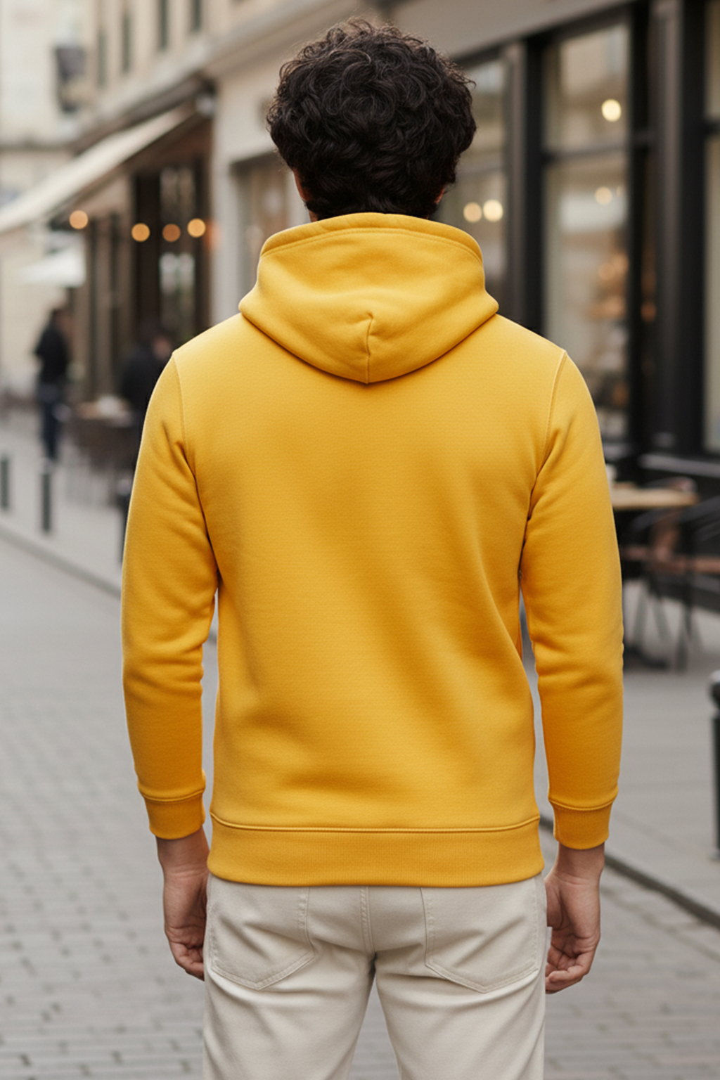 Felpa con Cappuccio | Giulia – Giallo